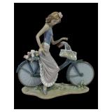 Lladro 5272 Biking in the Country