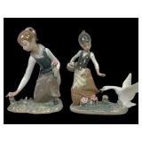 Lladro Figurines 1172 and 1288