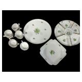 Herend Rosehip Porcelain Hors D