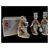 Lladro 6124, 6123, 6122 Figurine Set