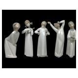 Lladro Porcelain Figurine Set Nos. 4870-4873, 4868
