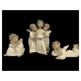 Lladro Cherub Figurines Set of 3