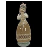 Lladro 5076 Blushful Girl Figurine