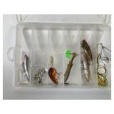 Fishing Lure Assortment with Case