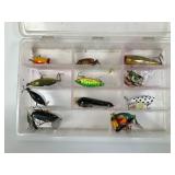 Fishing Lures in Storage Box
