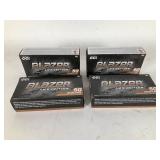 Four Boxes of CCI Blazer Ammunition