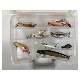 10 Fishing Lures in Box