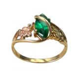 Black Hills Gold 10/12k Helenite Ring