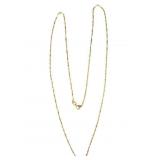 14k Yellow Gold Chain Necklace
