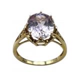 14k Gold Kunzite Ring