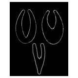 Three Sterling Silver Necklaces