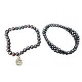 Satya and Honora 925 Pearl Bracelets Set