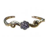 925 Tanzanite Cluster Bracelet