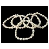 5 Honora Pearl Stretch Bracelets