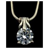 Diamonique CZ 925 Necklace