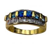 Jackie Kennedy Shades of The Sea Ring