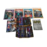 Star Trek Collectibles Lot: Books, Figure, Binder