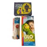 Three Vintage Toys With Boxes