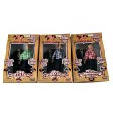 3 Three Stooges Nostalgic Ltd. Ed. Figures
