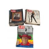 50 Vintage Life Magazines, 1966-1968