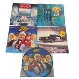 Five Doctor Who Vinyl Records