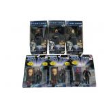 6 Star Trek Playmates Action Figures