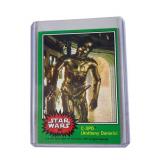 1977 Star Wars C-3PO Misprint Card