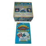 Smurf Shrinky Dinks and Vintage Radio System