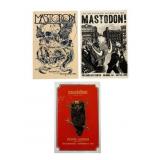 Three Mastodon Tour Posters