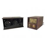 Two Vintage Radios: GE and Chelsea Models
