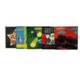 Five Indie Rock Vinyl LP Records