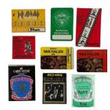 Rock Band Passes and Backstage Credentials