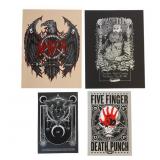 Four Concert Posters