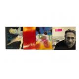 Four Vinyl Albums by The Cure