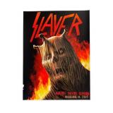 2017 Original Slayer Electric Factory Poster