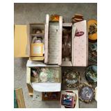 Dolls, Plates, and Books from Hutch Contents