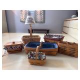 Six Longaberger Baskets