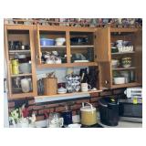 Contents of Kitchen Cabinets & Countertop