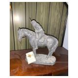 1986 Rawcliffe Pewter ï¿½Crow Scoutï¿½ by Don Polland