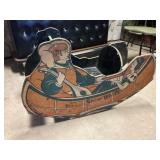 Vintage Disney Snow White Rocking Sled