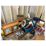 Large Mixed Garage Lot With Household Items