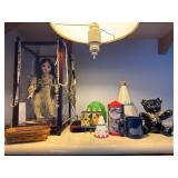 Native American Doll and Decorative Items