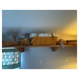 Five Longaberger Baskets with Tags