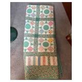 Machine Stitched Patchwork Quilt, 88ï¿½75