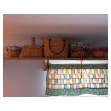 Five Longaberger Baskets