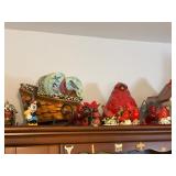 Decorative Cardinal-Themed Collectibles