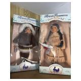Two Boxed Royal Treasures Dolls