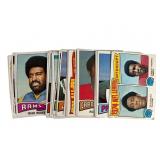 1975 Topps Football Cards Lot