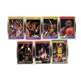 1988-89 Fleer Basketball Cards, 7 Cards
