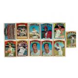1972 Topps Baseball Card Lot (11 Cards)